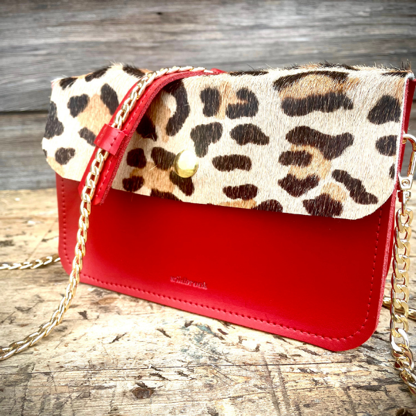 Whitstable Leopard Print Mini Bag