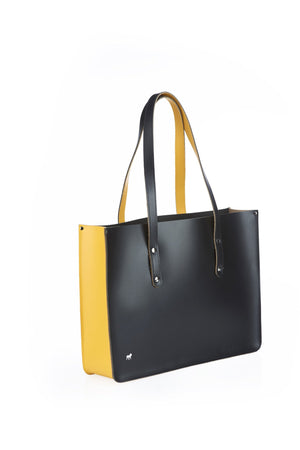 Saunton Leather Tote Shopper