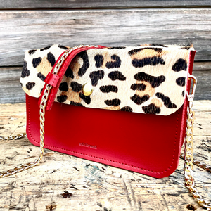 Whitstable Leopard Print Mini Bag