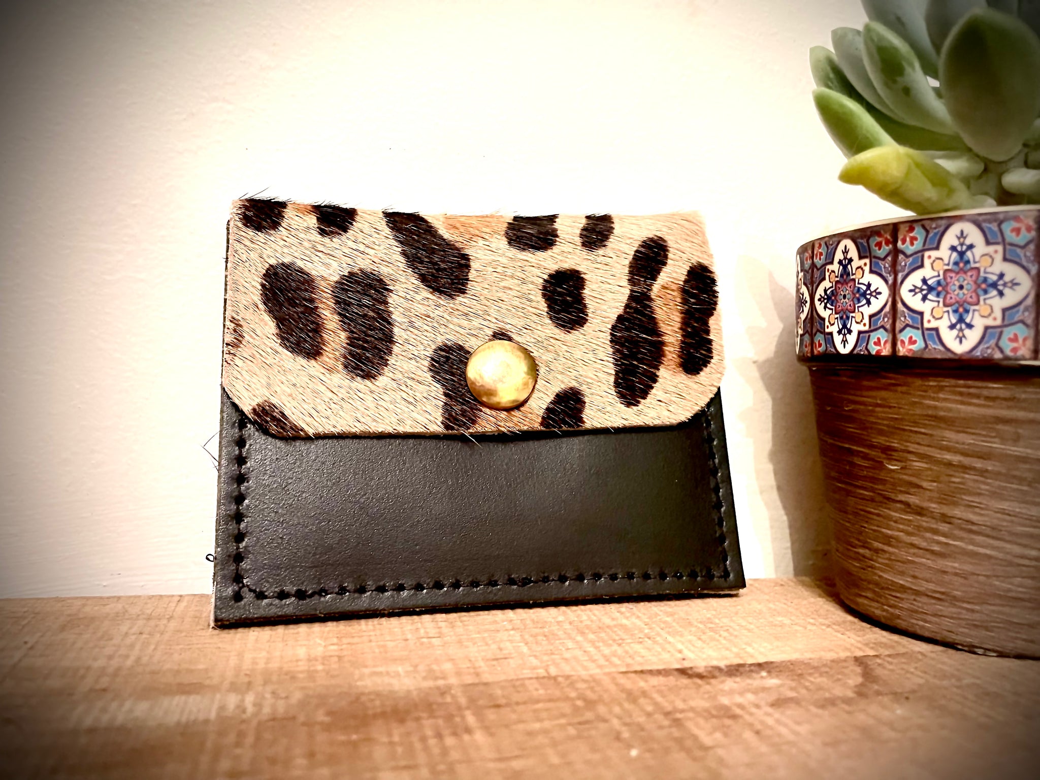 Animal Leopard Print Wallet