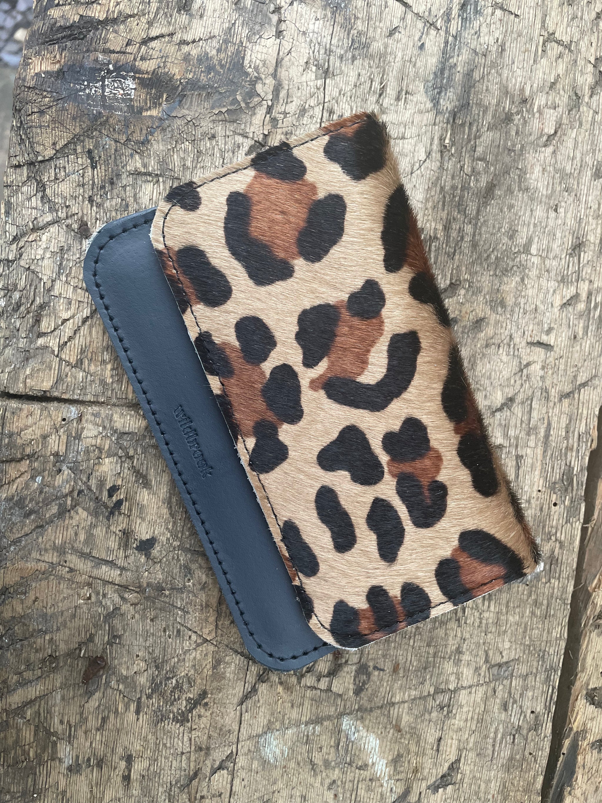 Two tone leather clearance purse